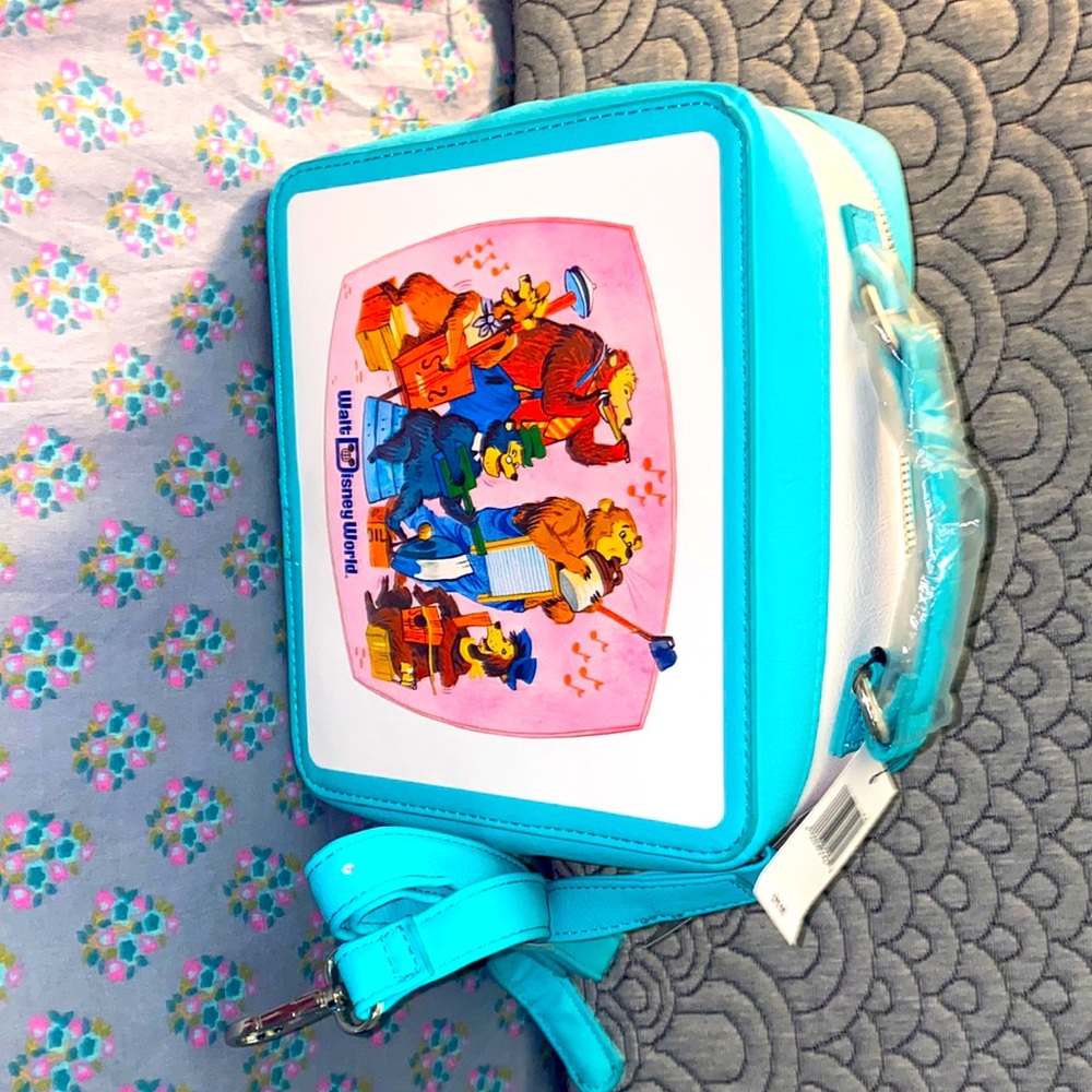 Disney Parks WDW 50th Vault Collection Loungefly Lunchbox Crossbody *NWT - Picture 7 of 7